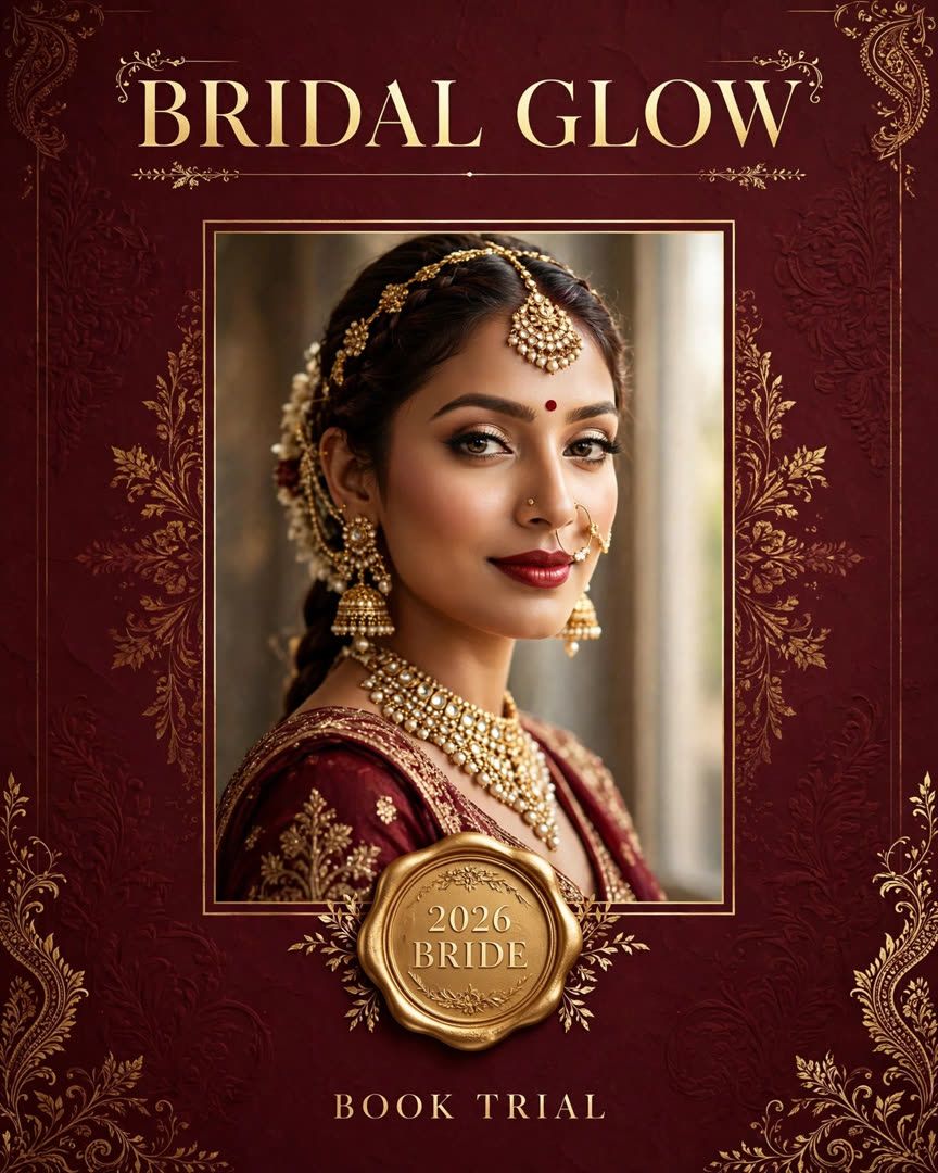 Bridal Makeup poster template