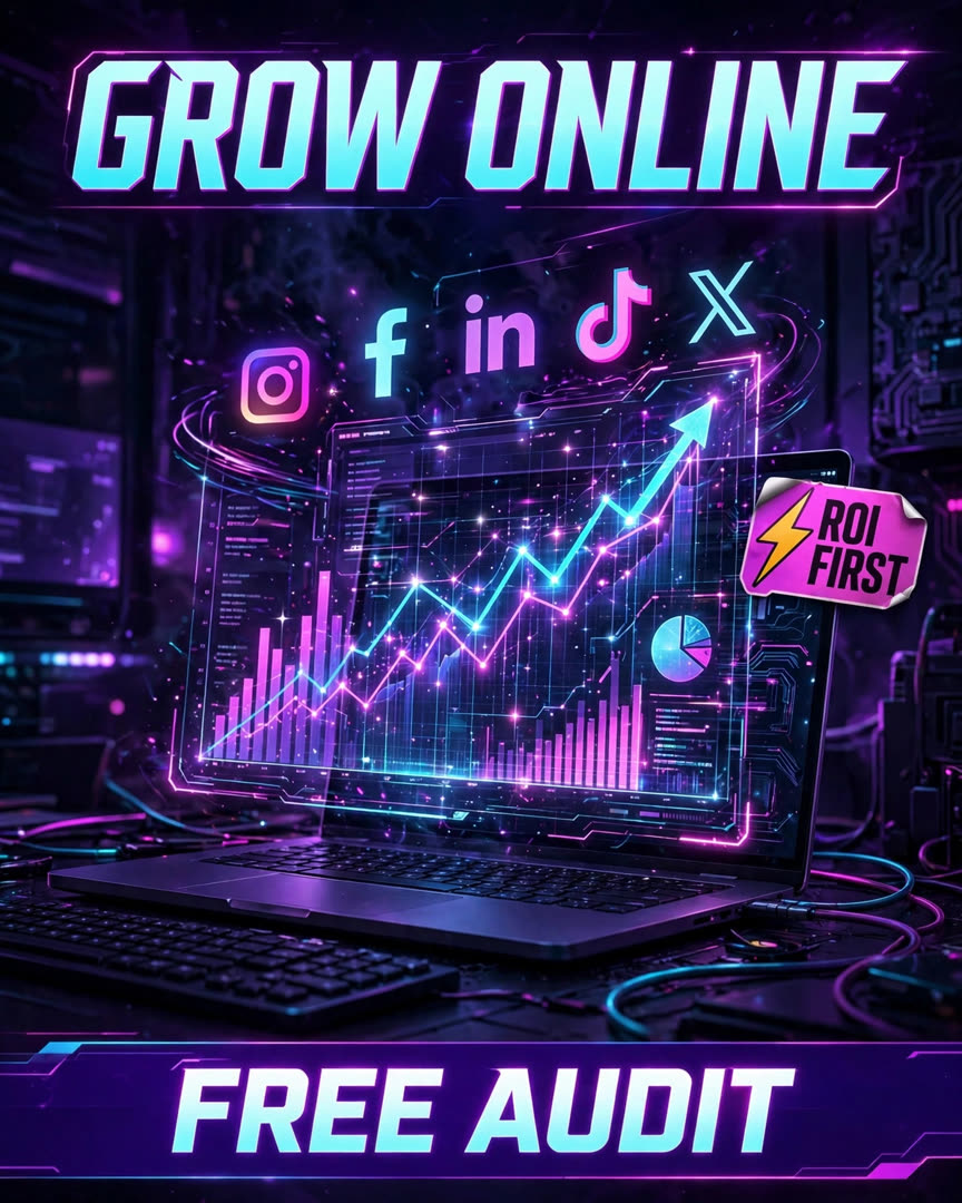 Digital Marketing poster template