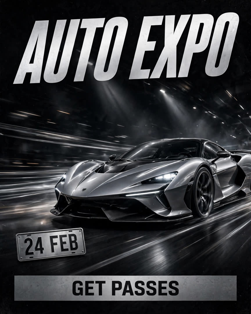 Auto Expo poster template