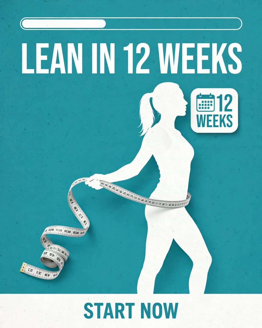 Lean Program poster template