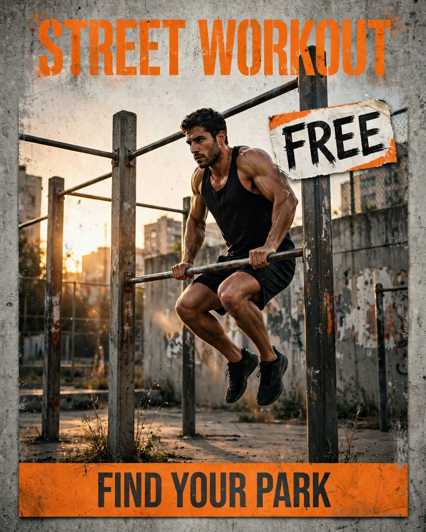 Street Workout poster template