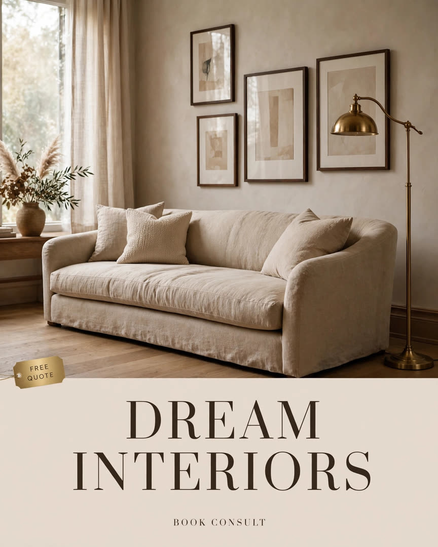 Interior Designer poster template