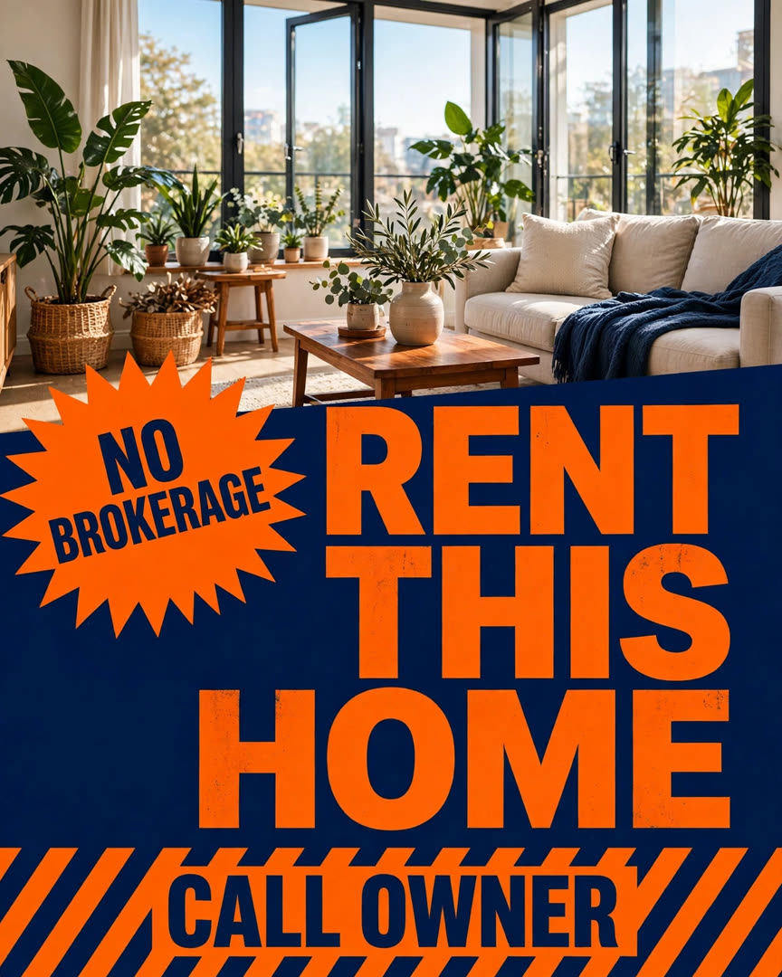 Rental Listing poster template
