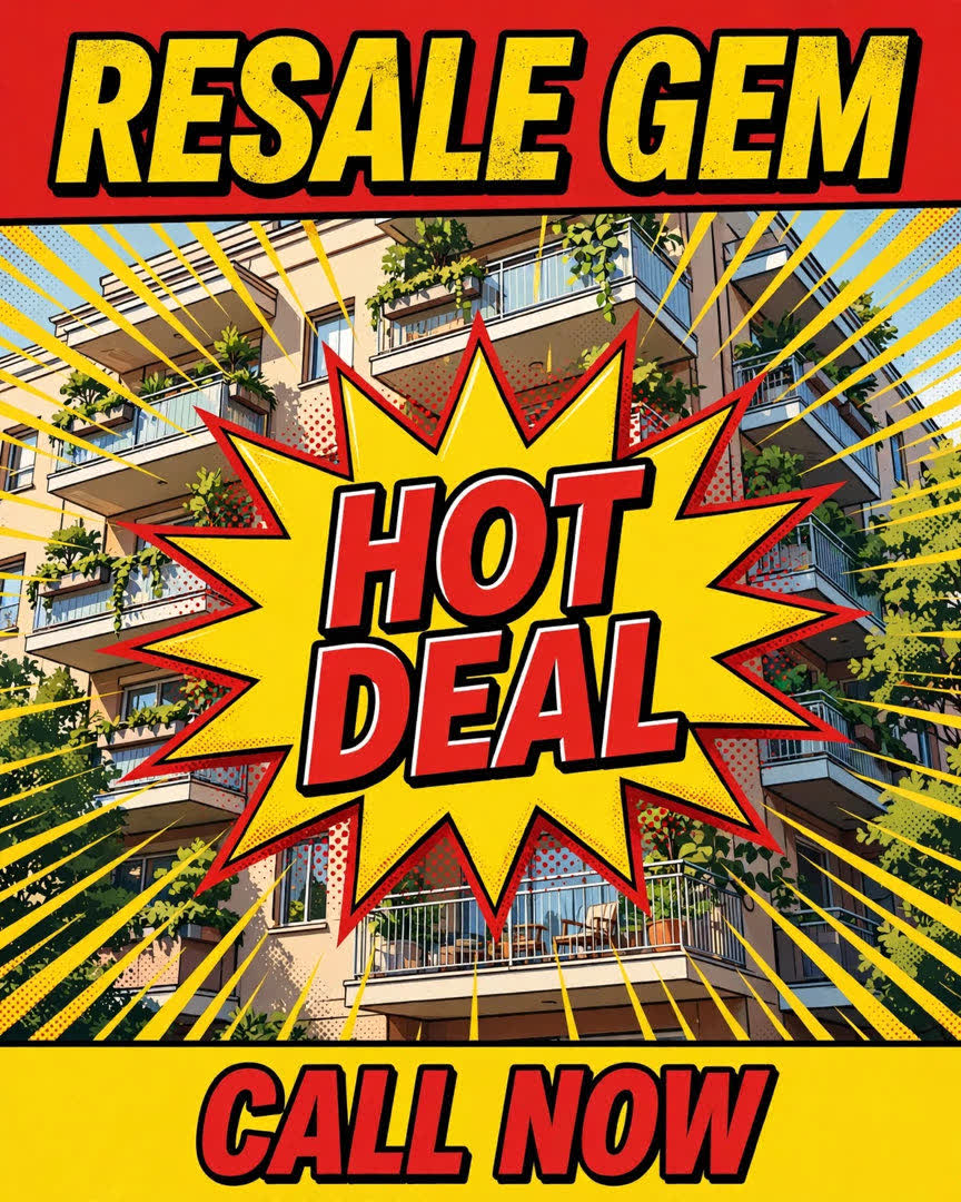 Resale Deal poster template