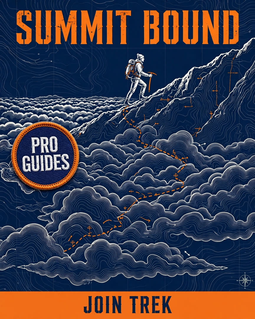 Summit Bound poster template